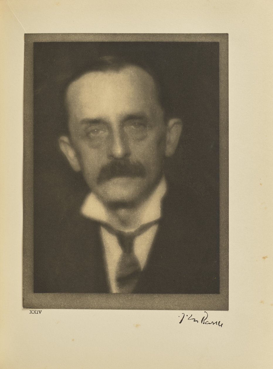 J.M.Barrie od Alvin Langdon Coburn