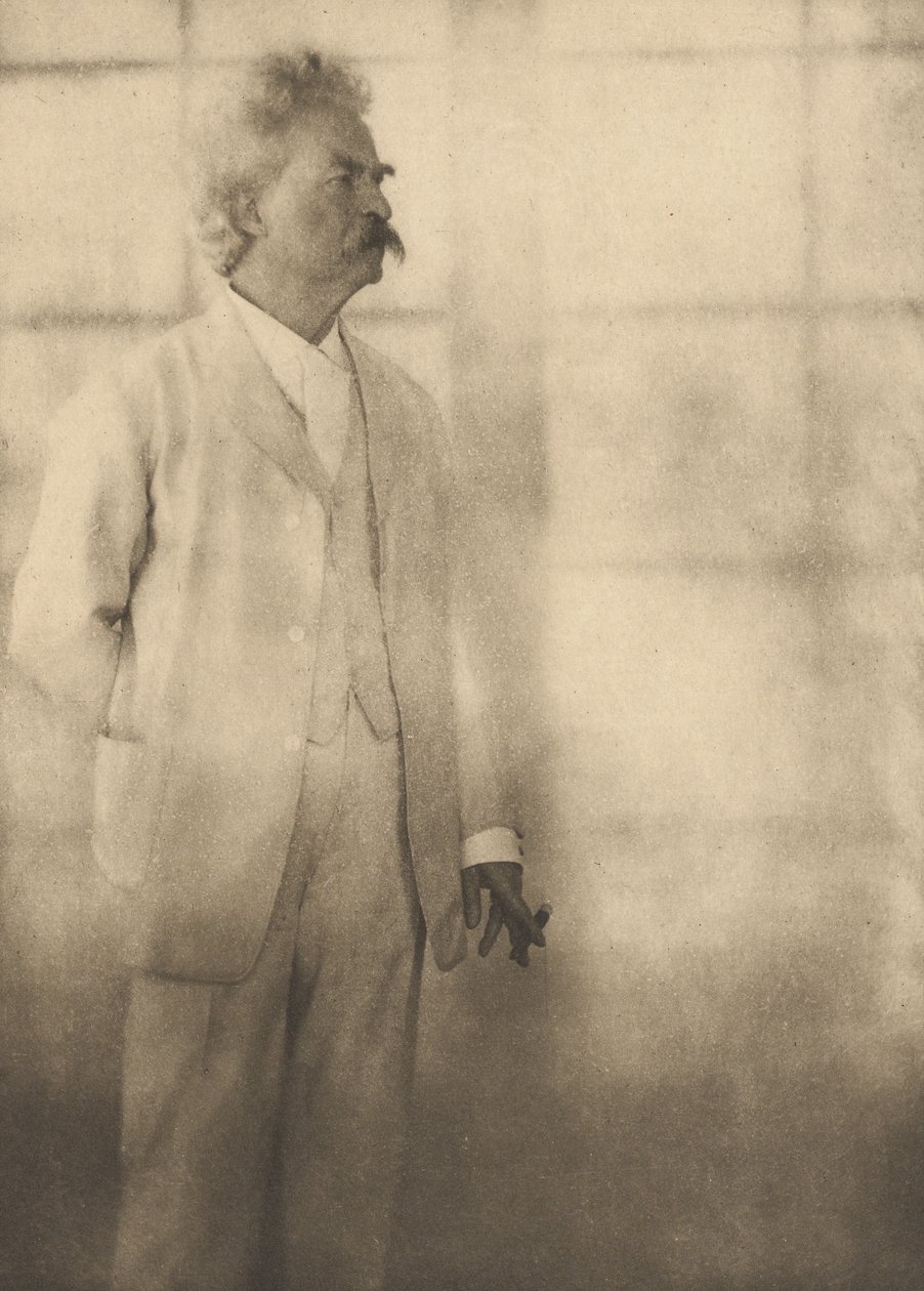 Mark Twain od Alvin Langdon Coburn