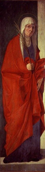 Mučednice, cca 1485-90 (tempera na panelu) od Alvise Vivarini