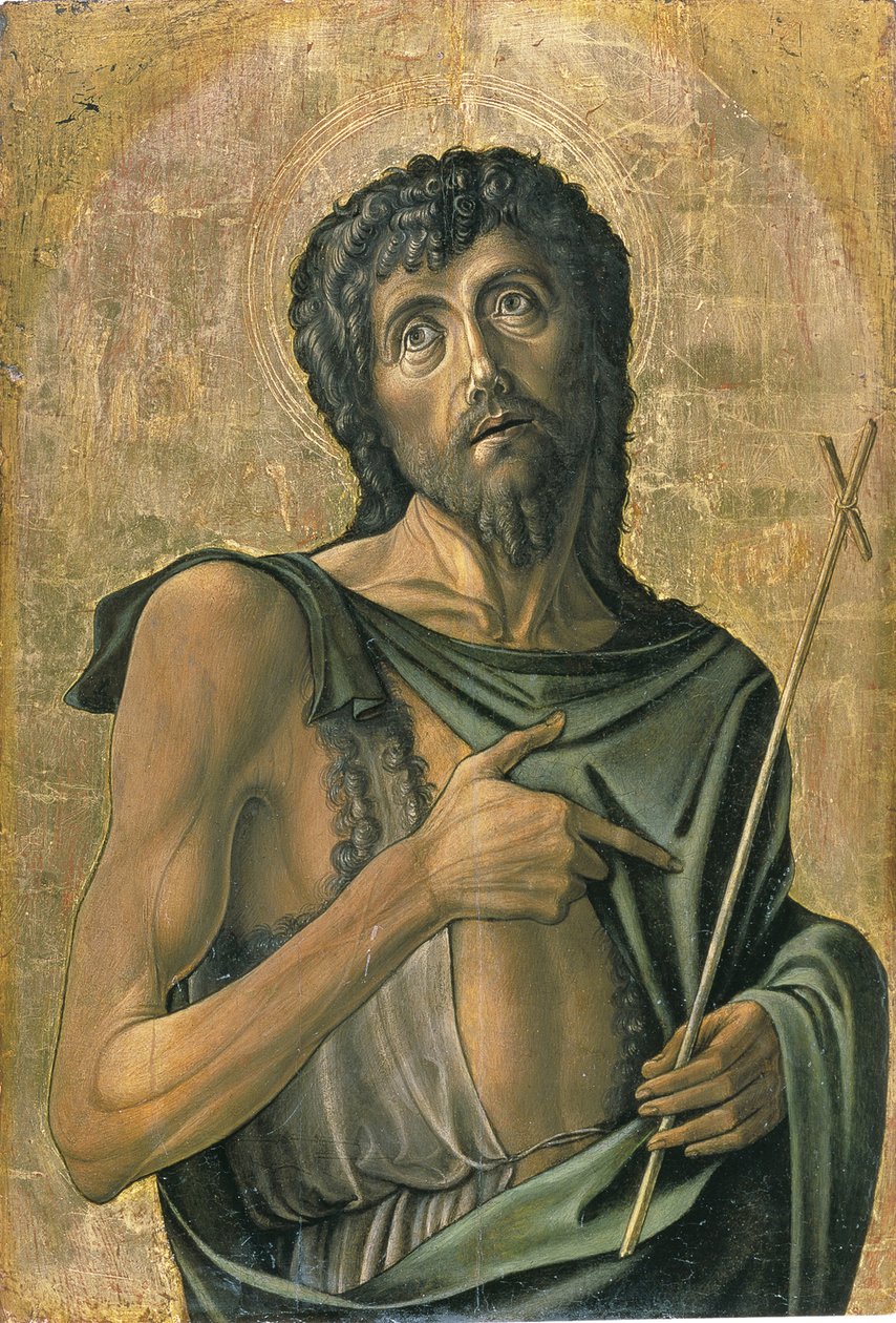 Svatý Jan Křtitel od Alvise Vivarini