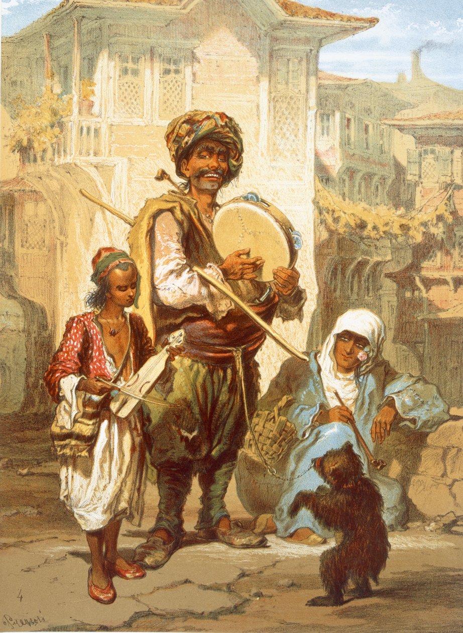 Bohemians, 1865 od Amadeo Preziosi