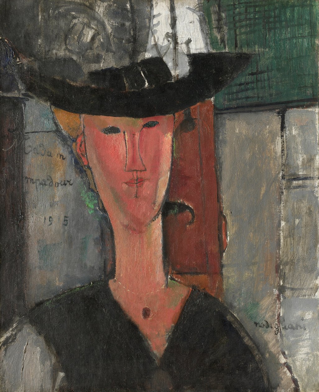 Madam Pompadour, 1915. od Amedeo Modigliani