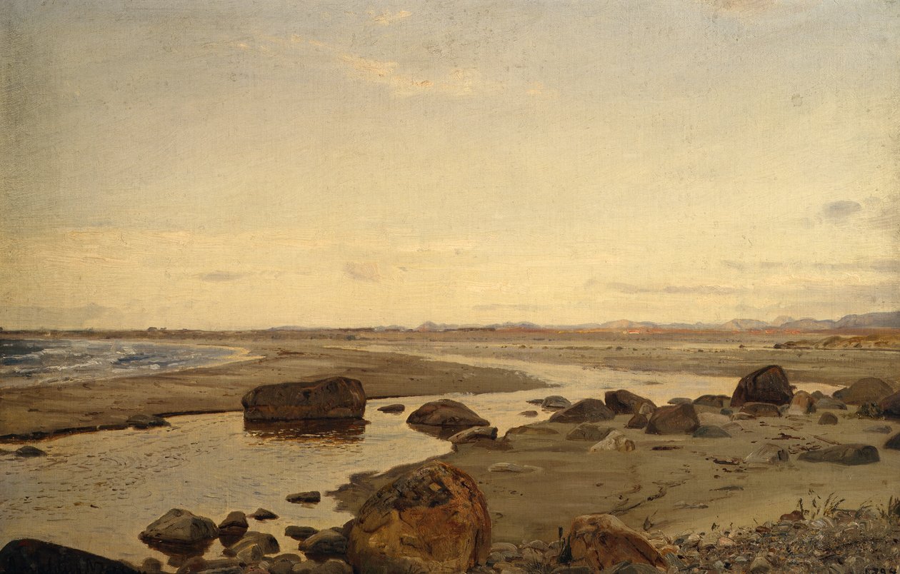 Večer v Nærlandu od Amaldus Nielsen