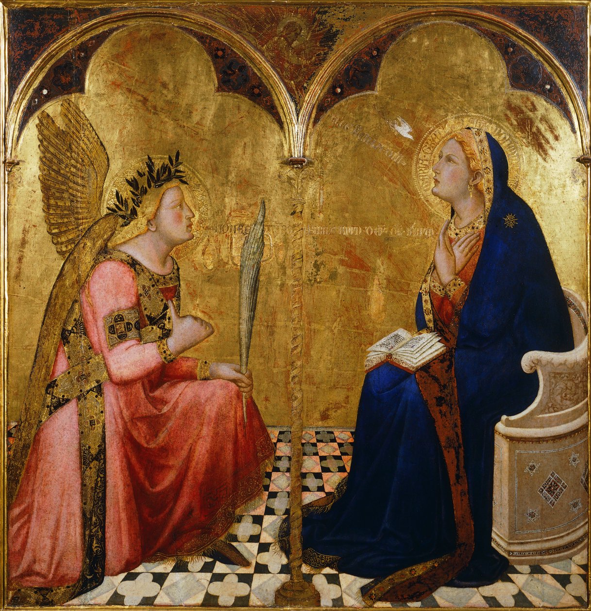 Zvěstování od Ambrogio Lorenzetti
