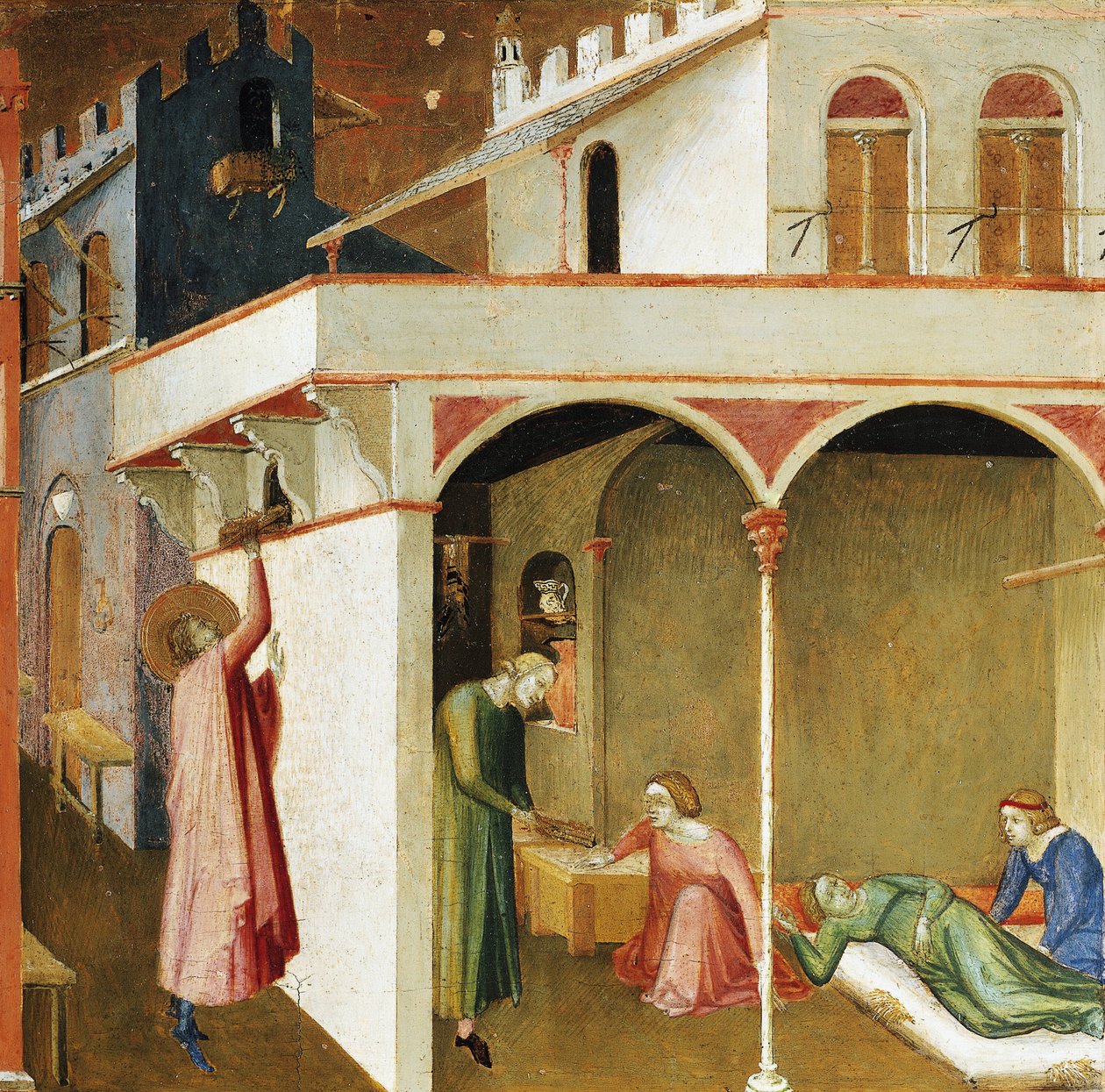 Závěsný od Ambrogio Lorenzetti