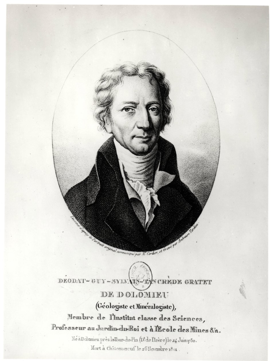 Dieudonne Dolomieu (1750-1801) od Ambroise Tardieu