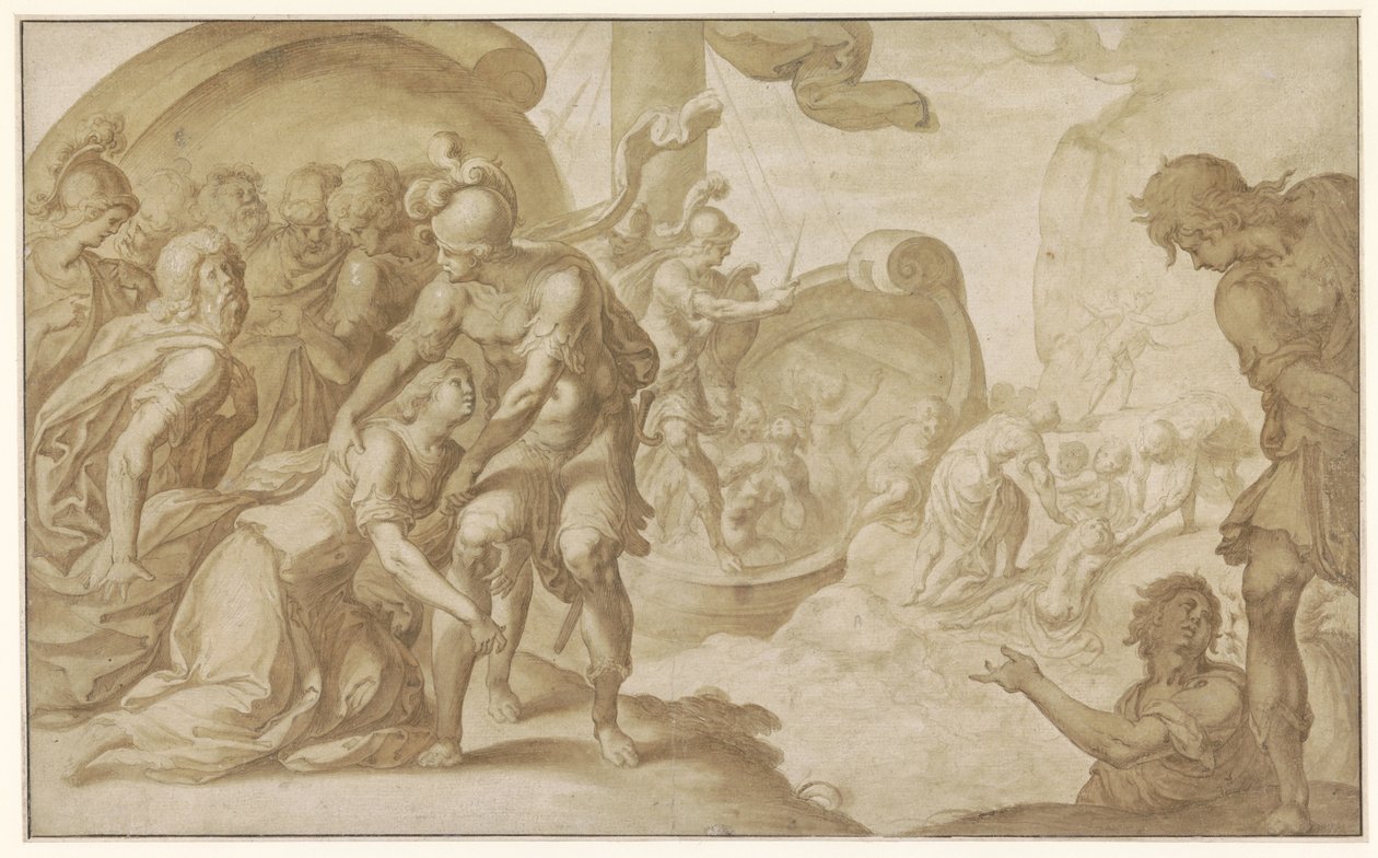 Trachin v Chariclea od Ambroise Dubois