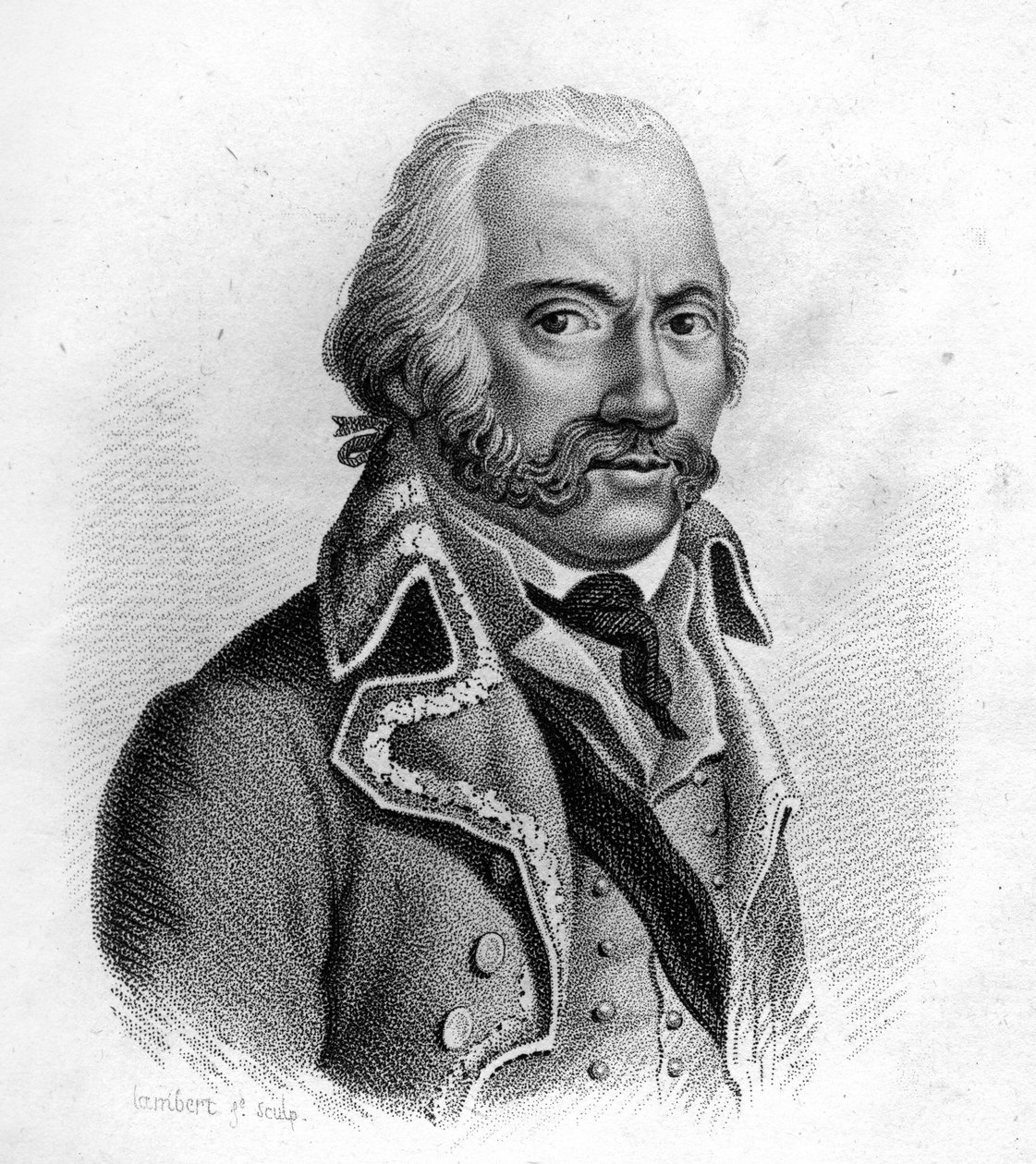 Adam Philippe, hrabě francouzského generála Custine (1740 až 1793) - v „Portrétech francouzských generálů po francouzských vítězstvích a výbojích““. Vyryl Ambroise Tardieu v roce 1818. Sbírka Stella. od Ambroise Tardieu