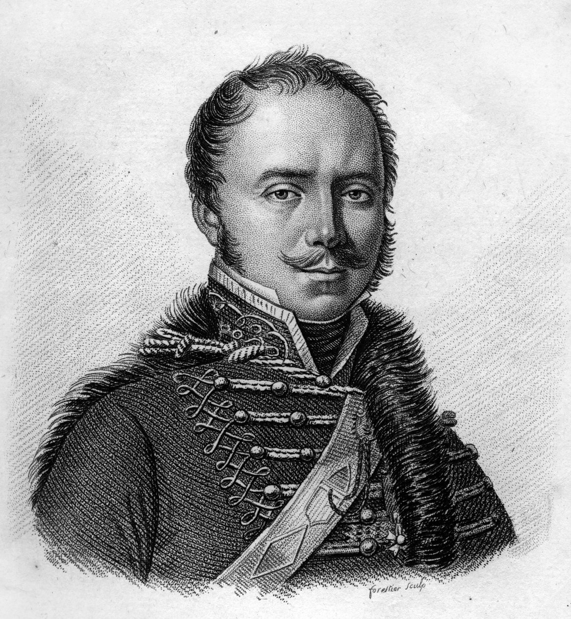 Charles François Lebrun, vévoda z Placentie francouzský politik (1739 až 1824).in „“ Portréty francouzských generálů po vítězstvích a výbojích Francouzů““. Vyryl Ambroise Tardieu v roce 1818. Sbírka Stella. od Ambroise Tardieu