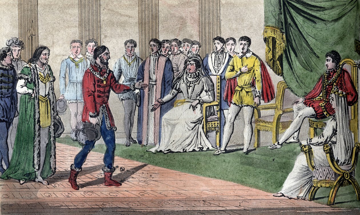 Karel IX. (1550-74) je sněmem informován, že jeho bratr Henri d