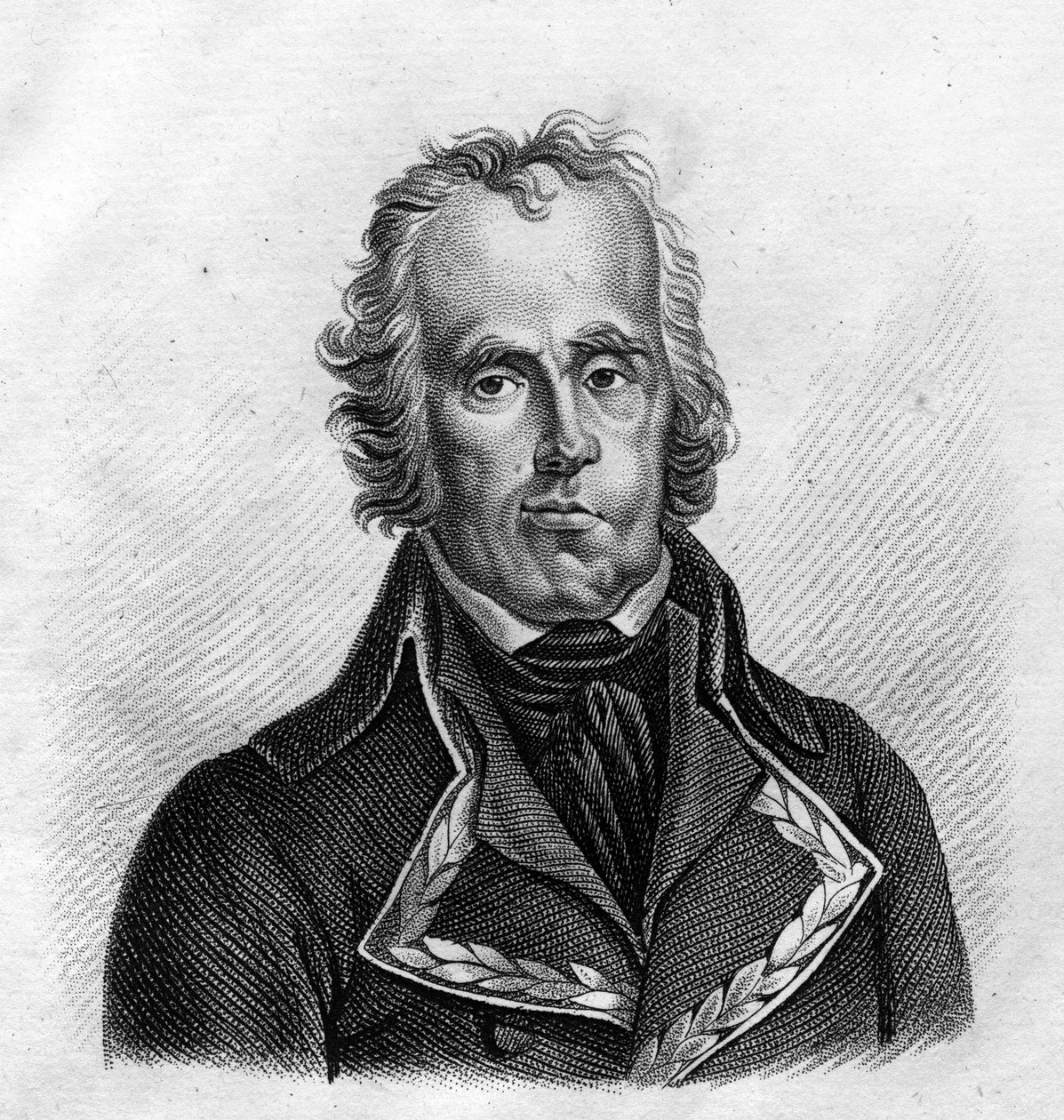 Le Géneral Jean Nicolas Houchard (1740-1793) - v “Portréty francouzských generálů po vítězstvích a výbojích Francouzů””. Vyryl Ambroise Tardieu v roce 1818. Sbírka Stella. od Ambroise Tardieu