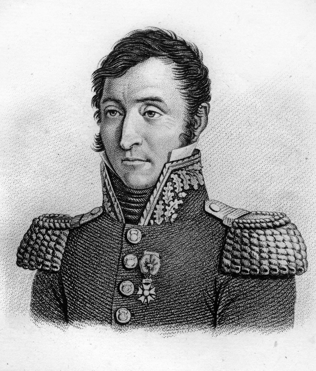 Generál Jean Joseph TARAYRE (1770-1855) - v „Portrétech francouzských generálů po vítězstvích a výbojích Francouzů““. Vyryl Ambroise Tardieu v roce 1818. Sbírka Stella. od Ambroise Tardieu