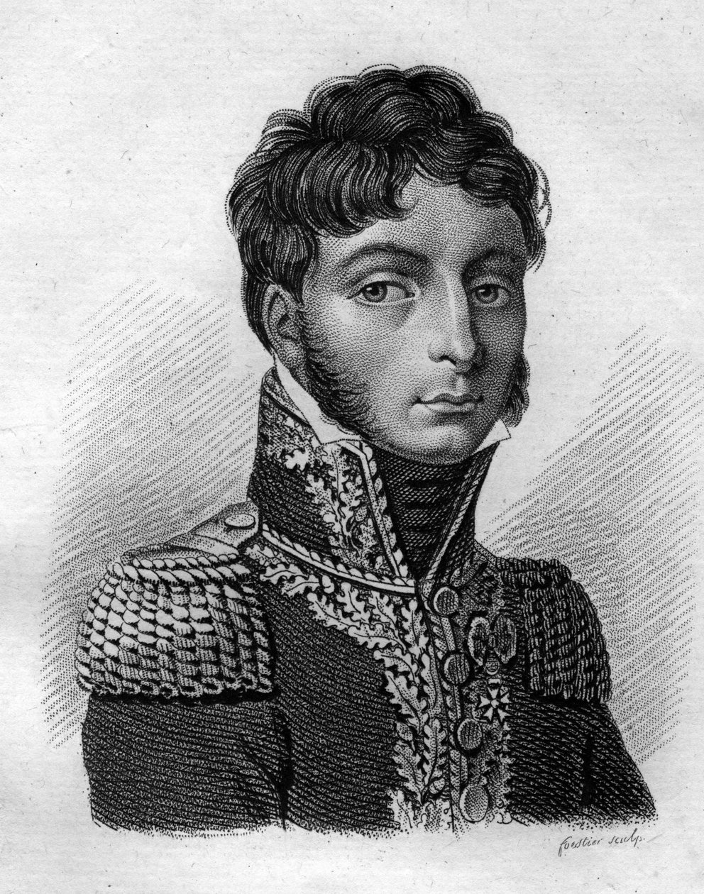 Philippe Paul, hrabě ze Ségur (1780-1873), francouzský generál a historik.- v “Portréty francouzských generálů po vítězstvích a výbojích Francouzů””. Vyryl Ambroise Tardieu v roce 1818. Sbírka Stella. od Ambroise Tardieu