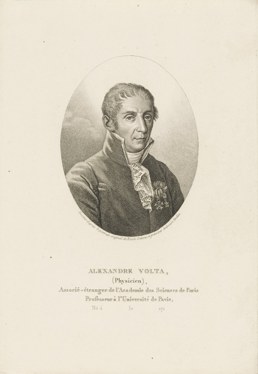 Portrét Alessandra Volty 1745-1827, cca 1820. od Ambroise Tardieu
