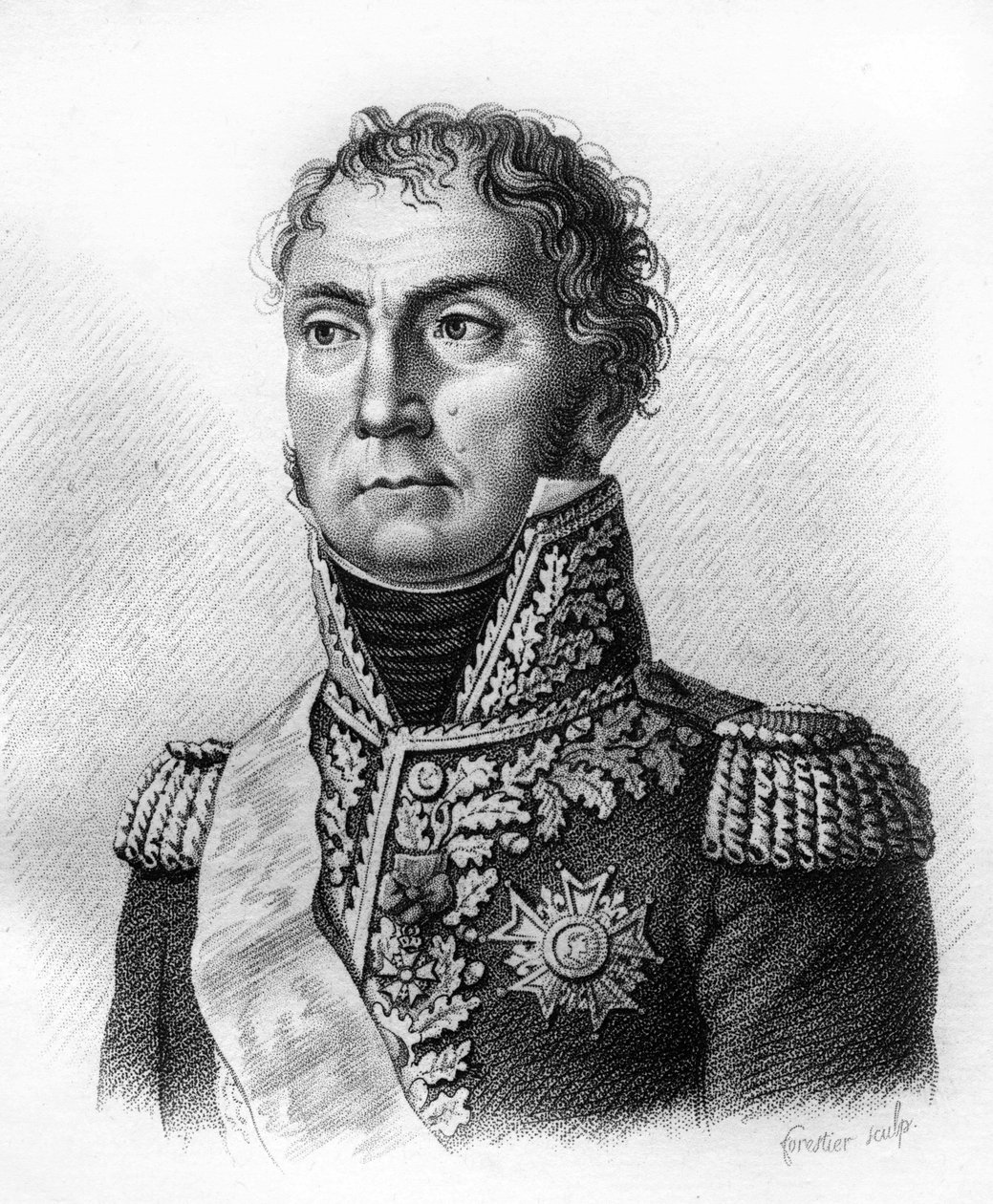 portrét generála Josepha SOUHAMA 1760-1837.- in“ Portréty francouzských generálů po vítězstvích a výbojích Francouzů““. Vyryl Ambroise Tardieu v roce 1818. Sbírka Stella. od Ambroise Tardieu