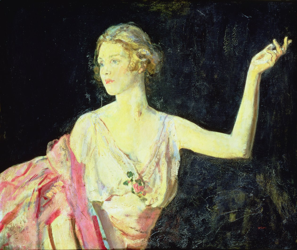 Lady Diana Cooper, 1915 od Ambrose McEvoy