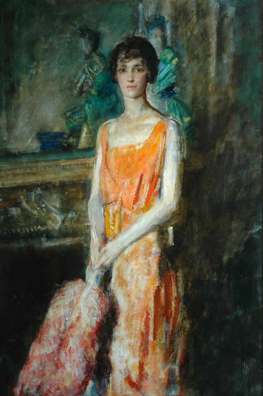 Mademoiselle de Pourtales, cca 1925 od Ambrose McEvoy