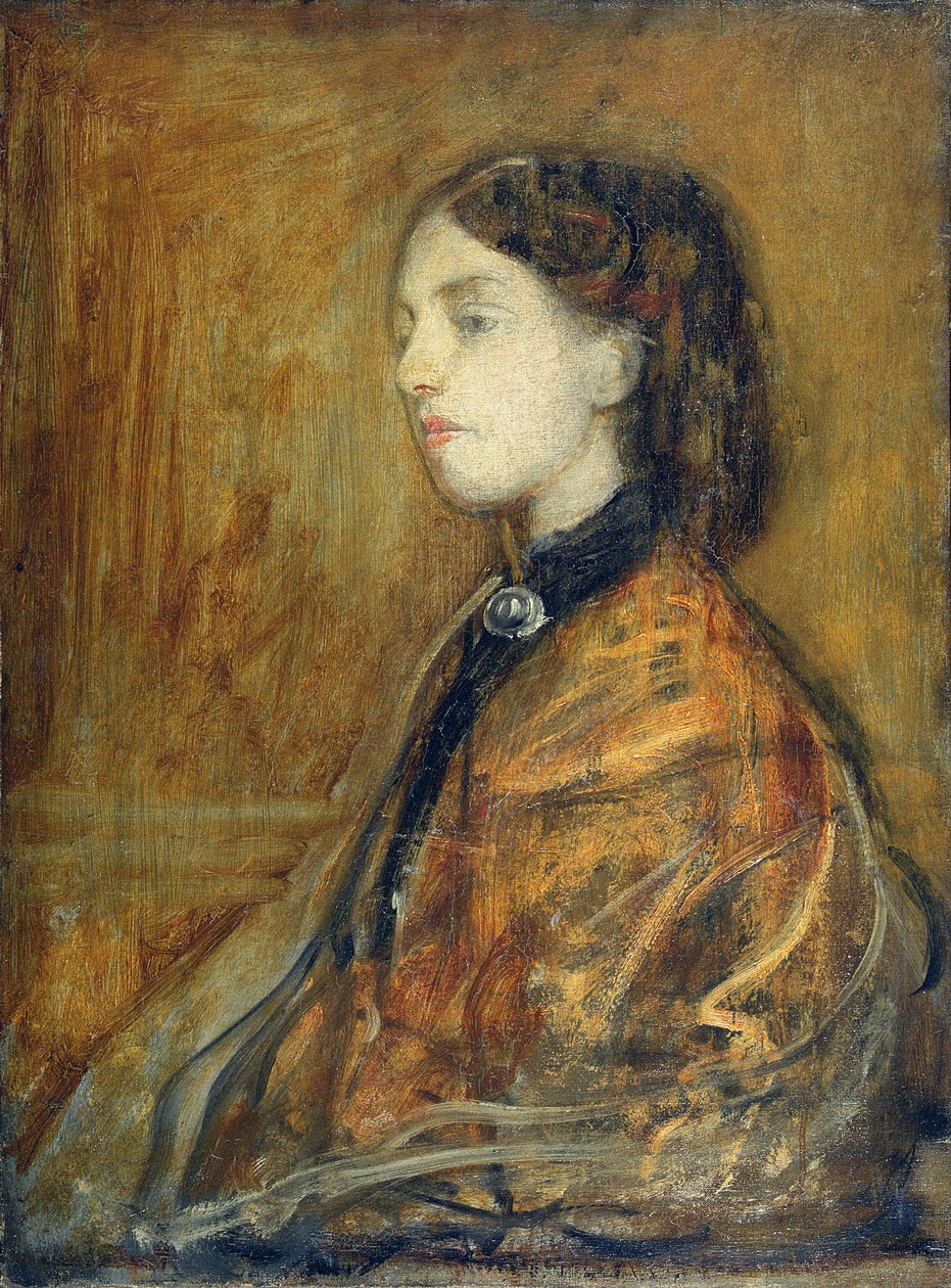 Gwen John (1876-1939) (olej na plátně) od Ambrose McEvoy