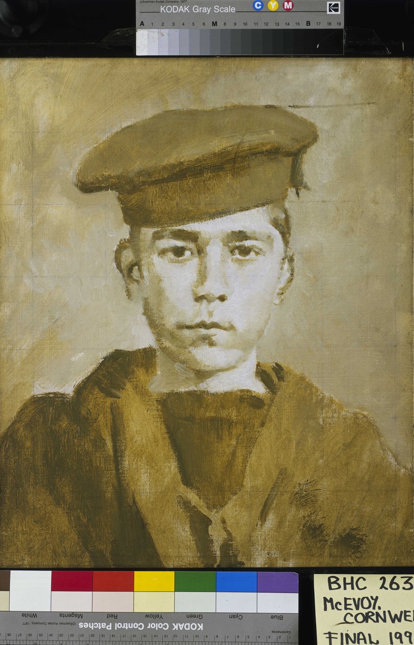 John Travers Cornwell, chlapec 1. třídy od Ambrose McEvoy