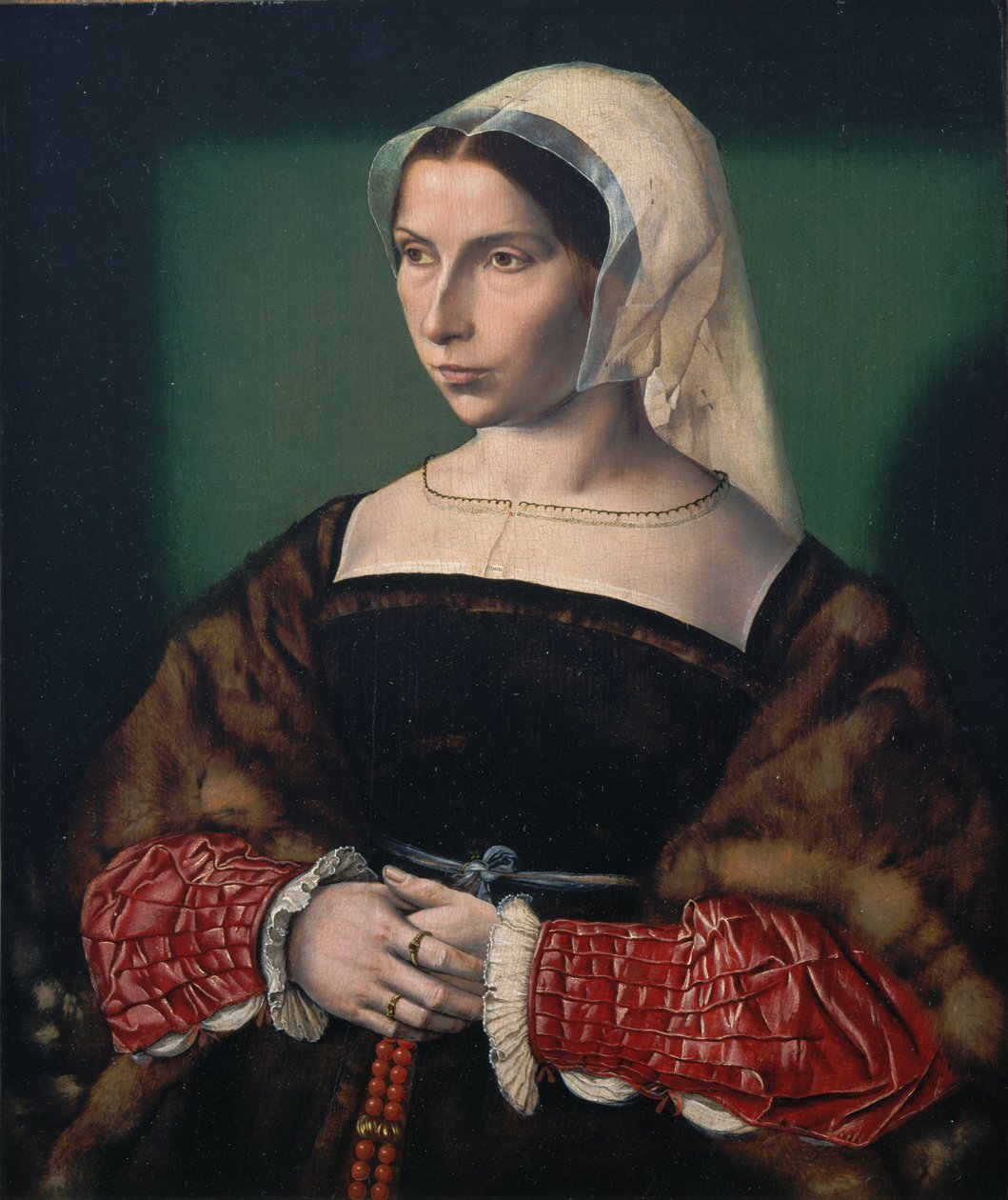 Portrét Anny Staffordové od Ambrosius Benson