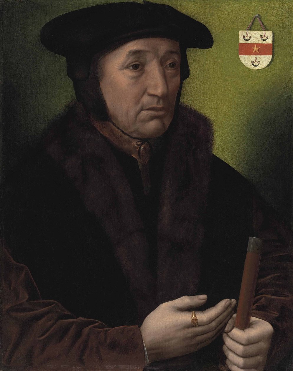 Portrét Jeana Wytse, Watergravea z Mechelenu od Ambrosius Benson