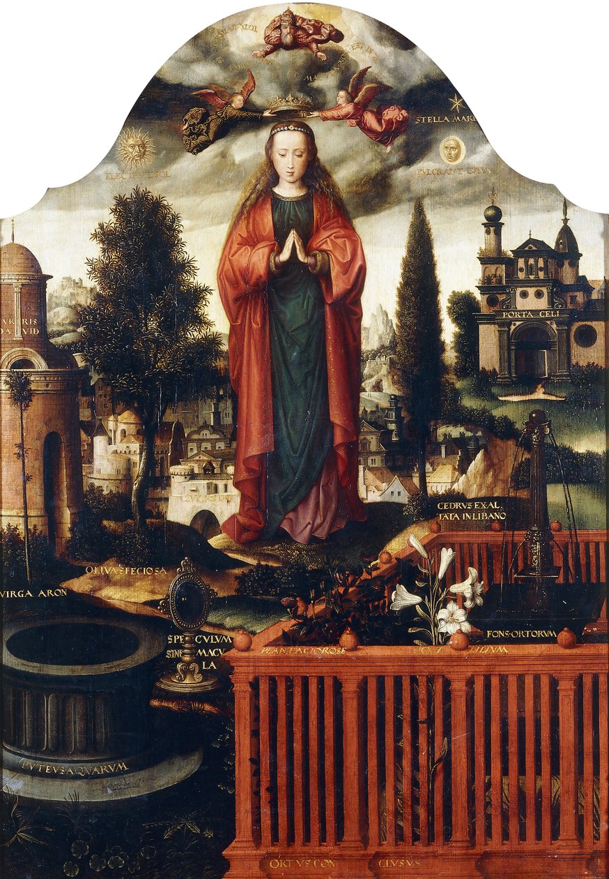 Neposkvrněné početí, od Ambrosius Benson