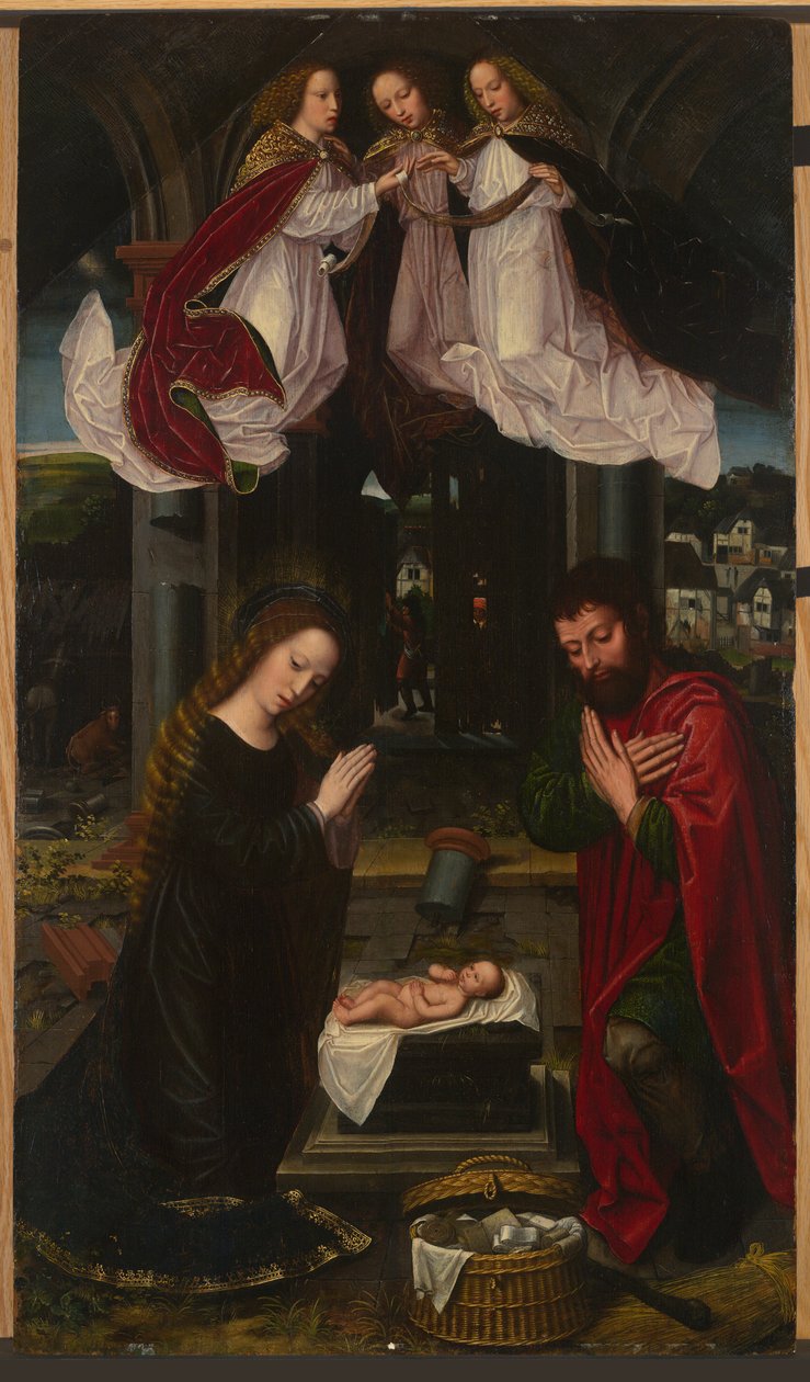 Narození Páně od Ambrosius Benson