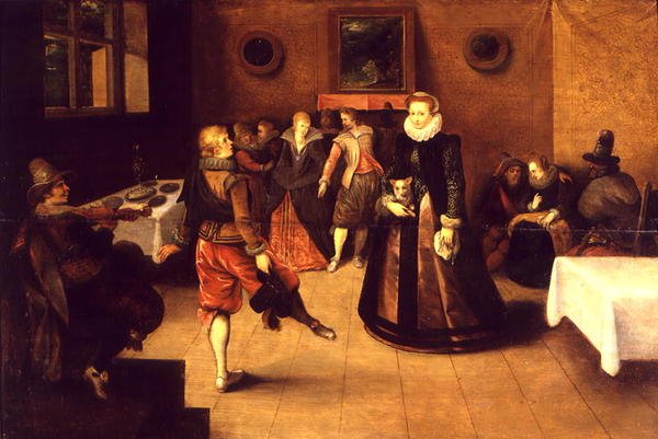 Taneční lekce od Ambrosius II Francken or Franck