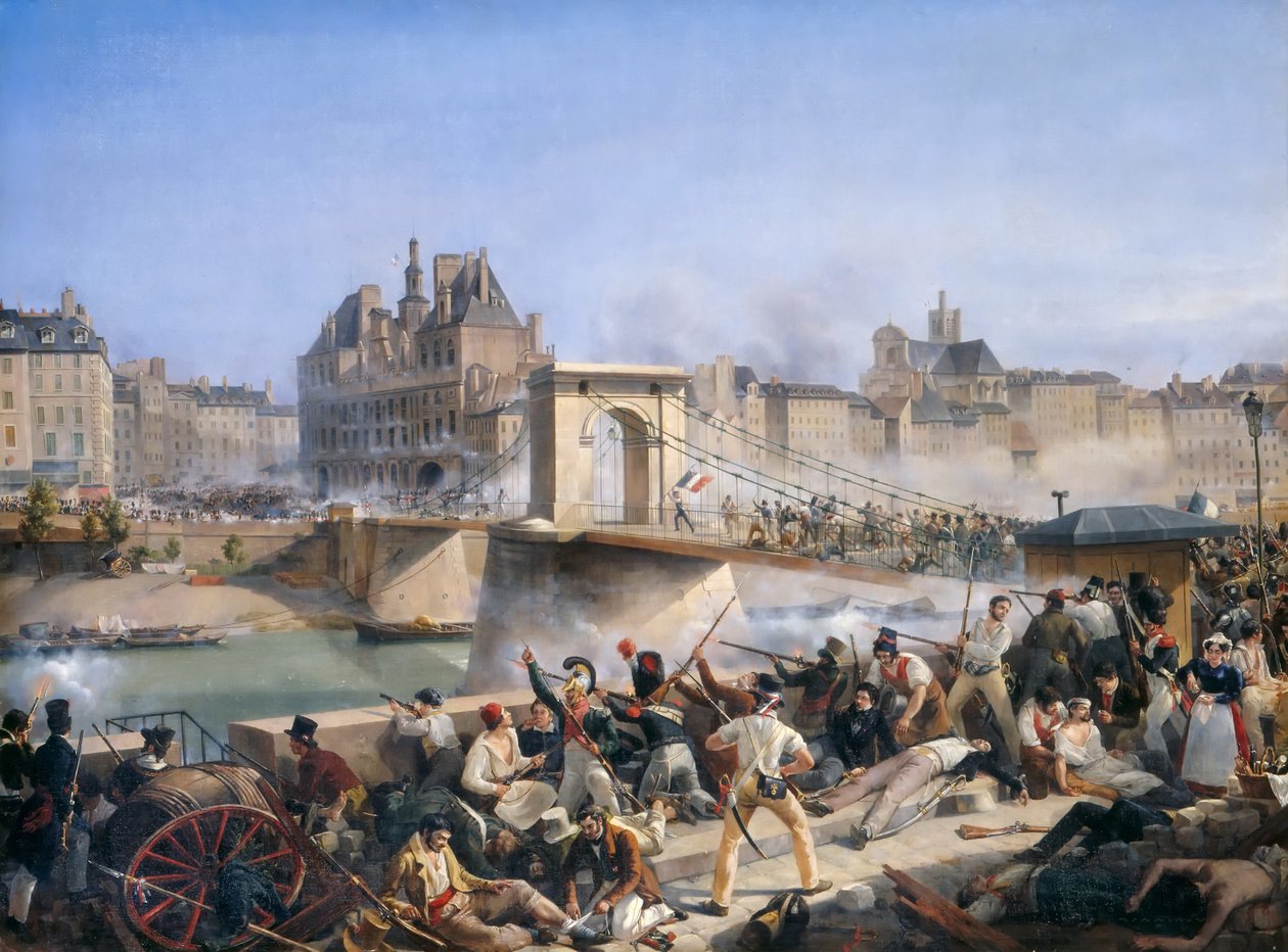Útok na Hotel de Ville a boj na Pont d