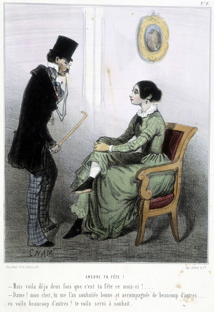 - v "" Madeleines"" od Chama, v. 1870-1880 od Amédée de Noé