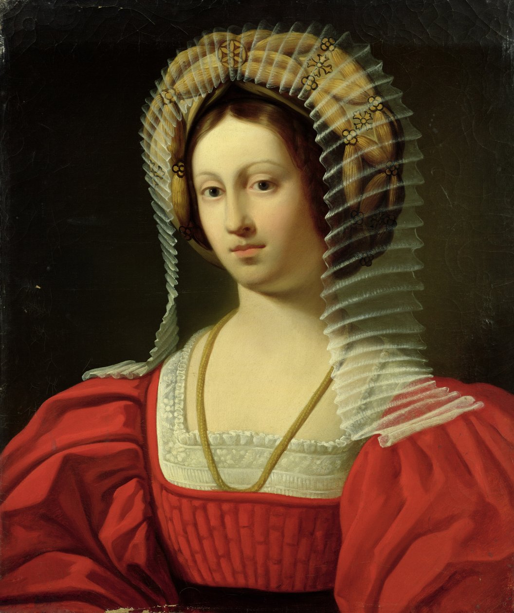Giovanna I. (1326-82), neapolská královna, 1842 od Amedee Gras
