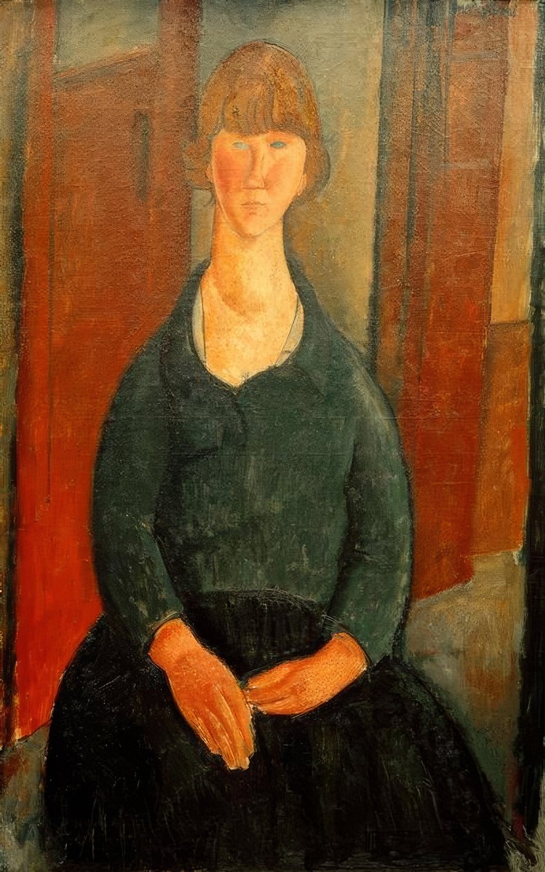 Květinářka od Amedeo Modigliani