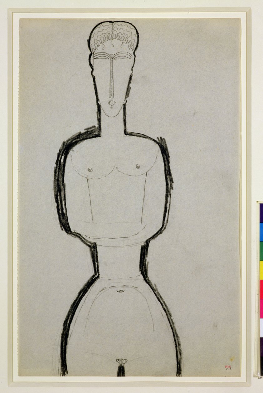Ženský akt od Amedeo Modigliani