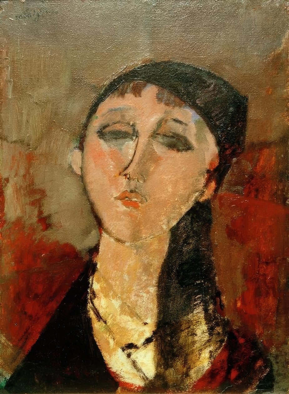 Hlava dívky (Louise) od Amedeo Modigliani