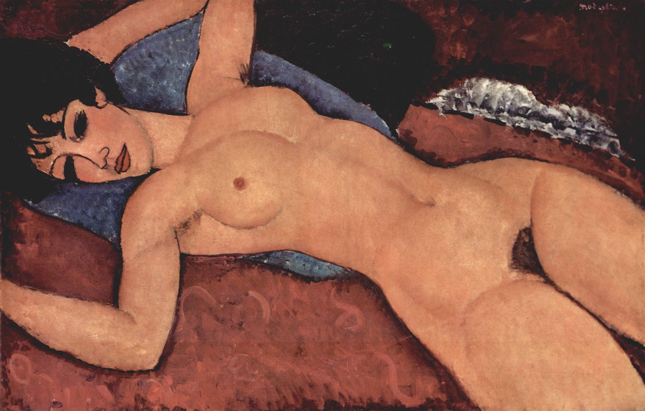 Ležící akt od Amedeo Modigliani