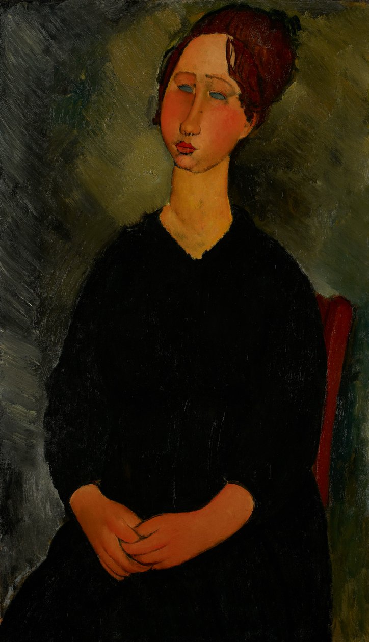 Malá služebná, kolem roku 1916 od Amedeo Modigliani