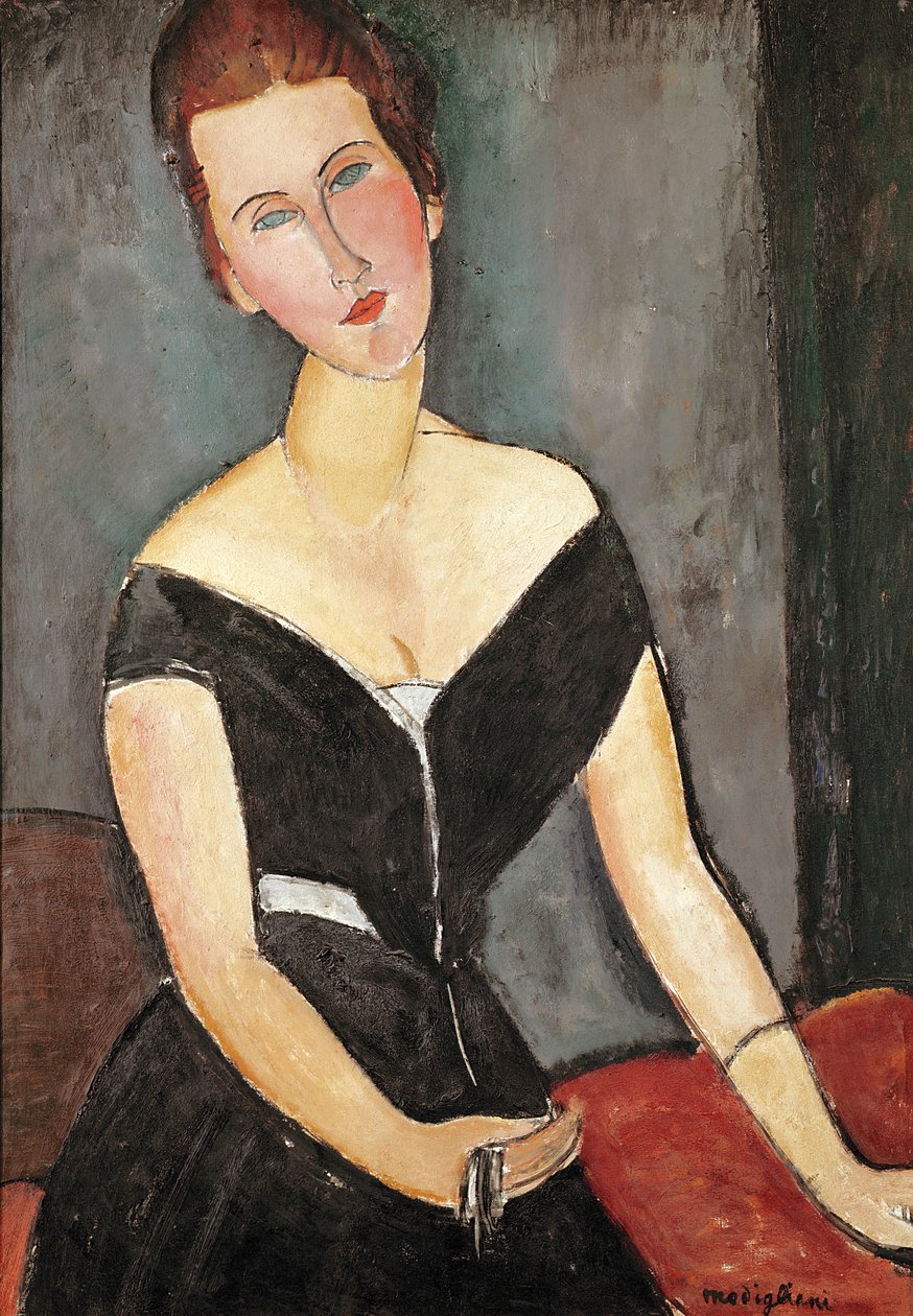 Madame G. van Muyden, 1917 od Amedeo Modigliani