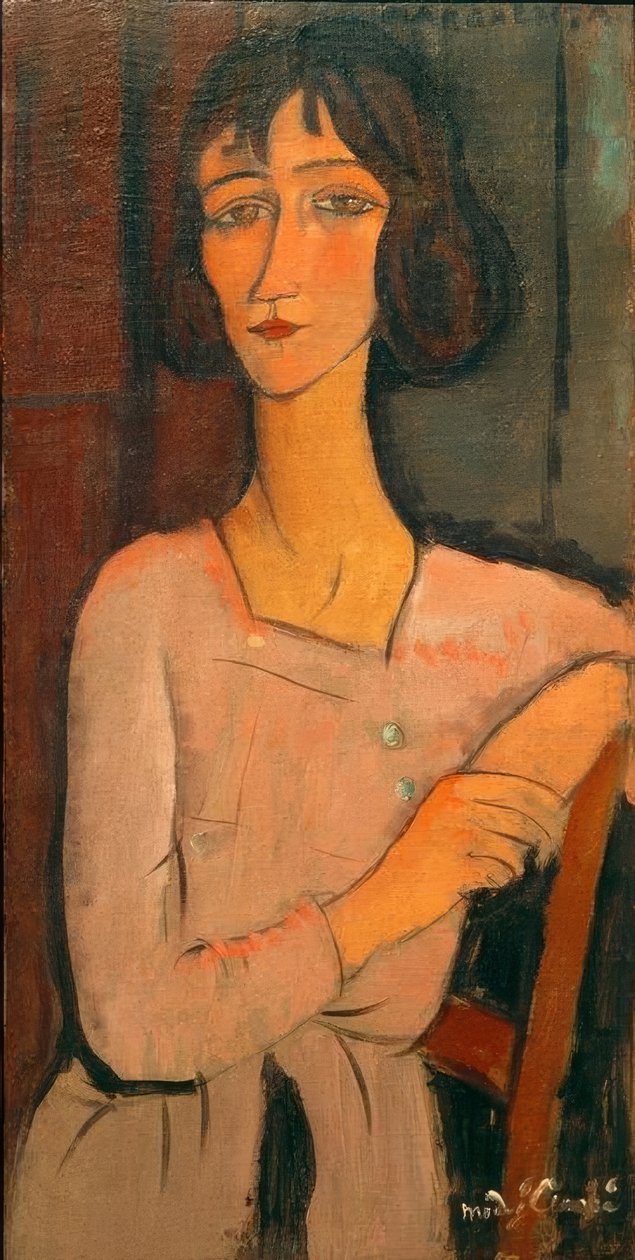 Markétka, sedím od Amedeo Modigliani