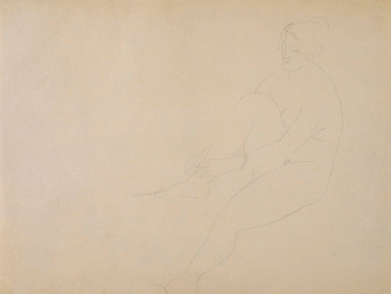 Akt od Amedeo Modigliani