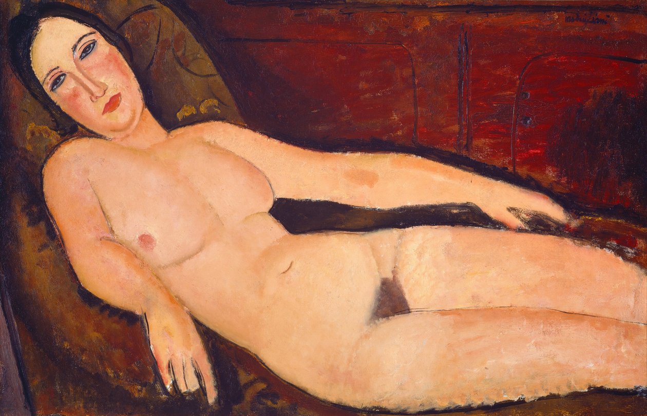Akt na divanu od Amedeo Modigliani