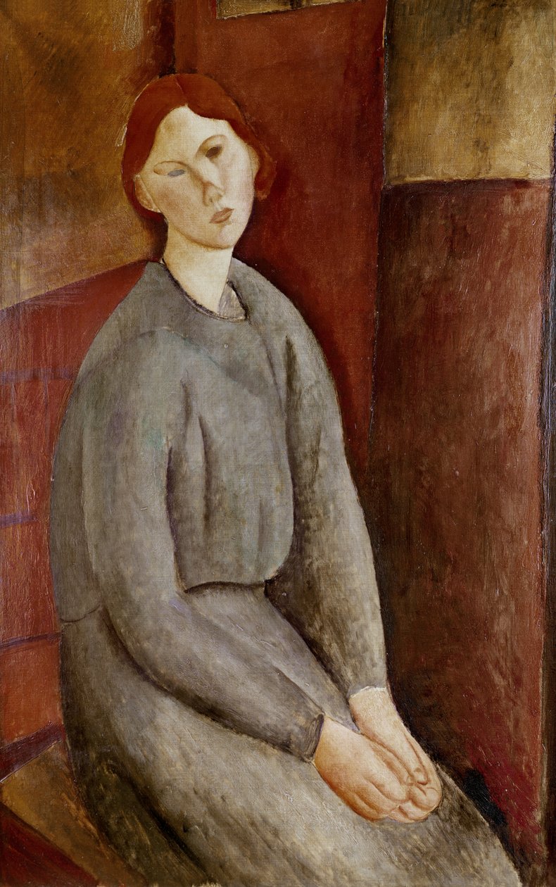 Portrét Annie Bjarne, 1919 od Amedeo Modigliani