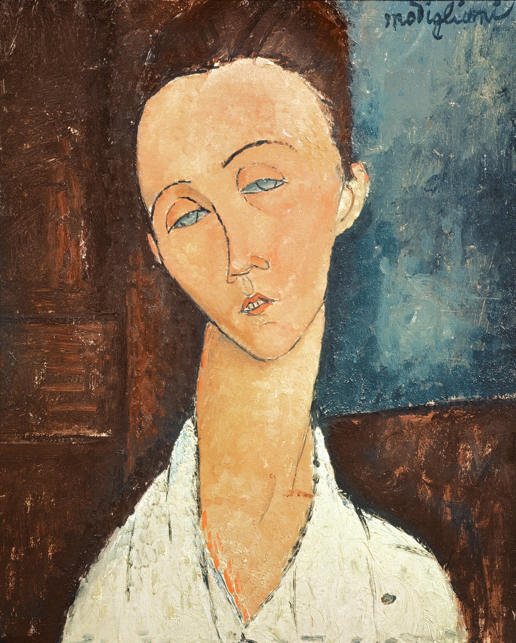 Portrét Lunie Czechowské, 1918 od Amedeo Modigliani