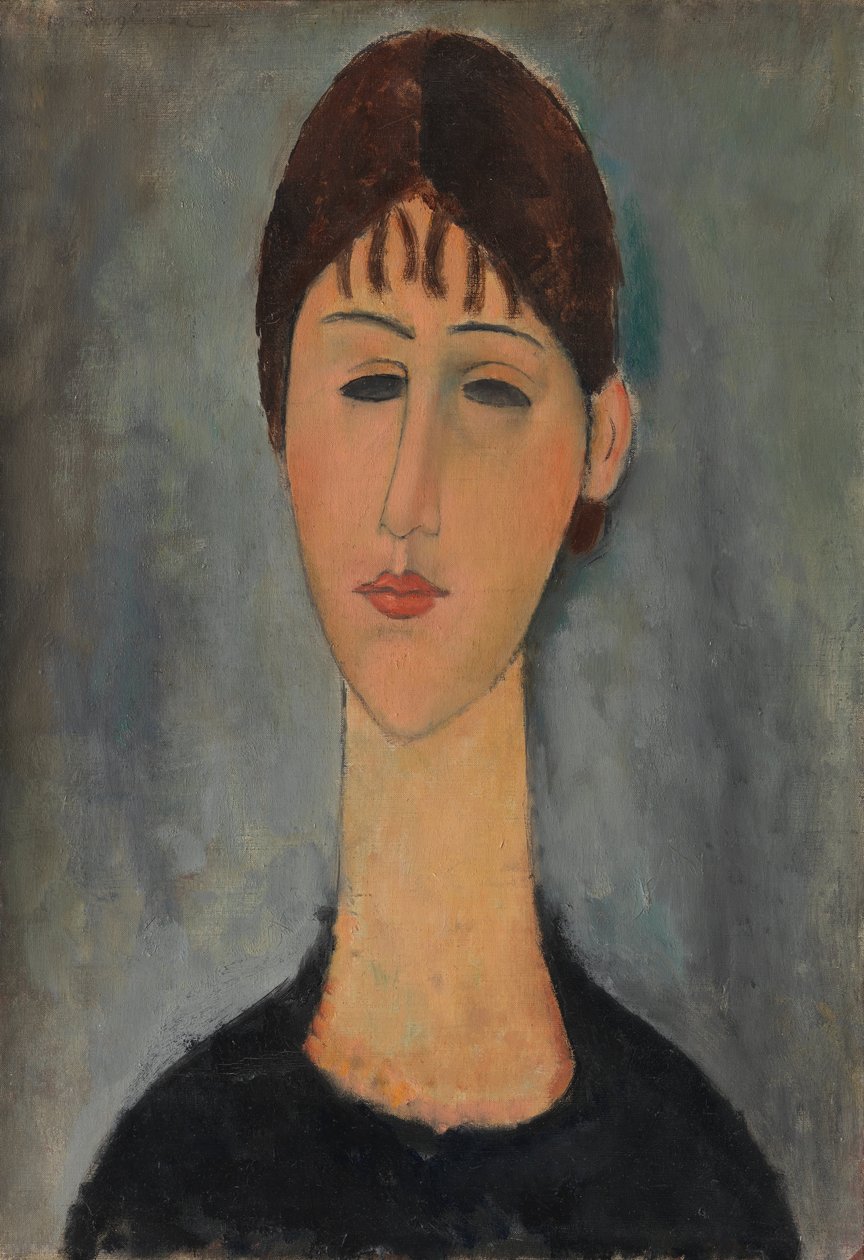 Portrét paní Zborowské od Amedeo Modigliani