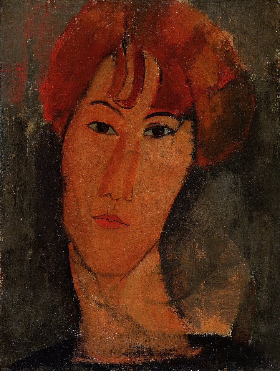 Portrét Pardyho, kolem roku 1915 od Amedeo Modigliani