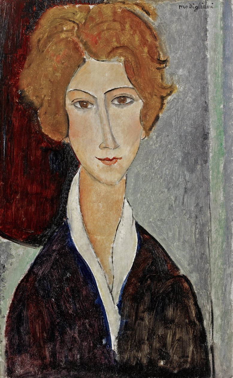 Portrét ženy od Amedeo Modigliani