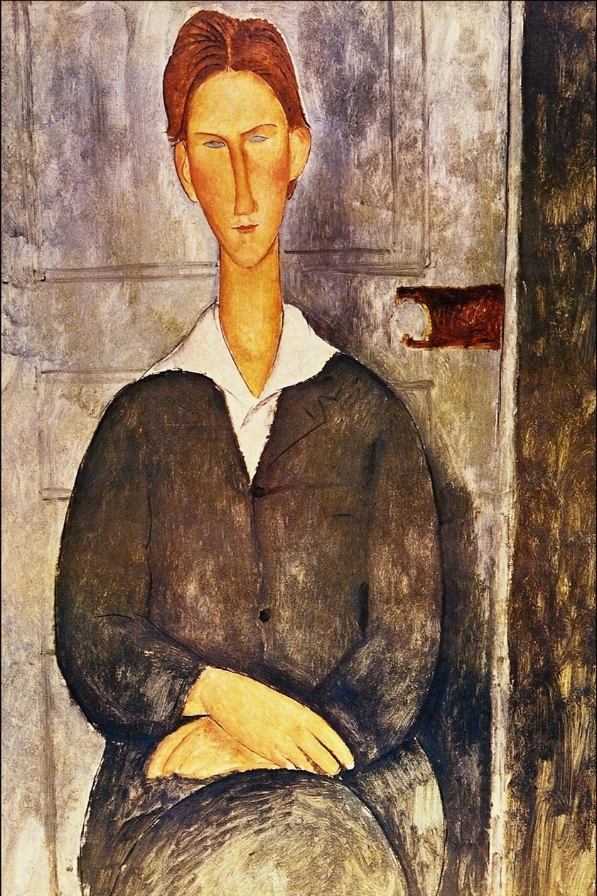 Portrét mladého muže od Amedeo Modigliani