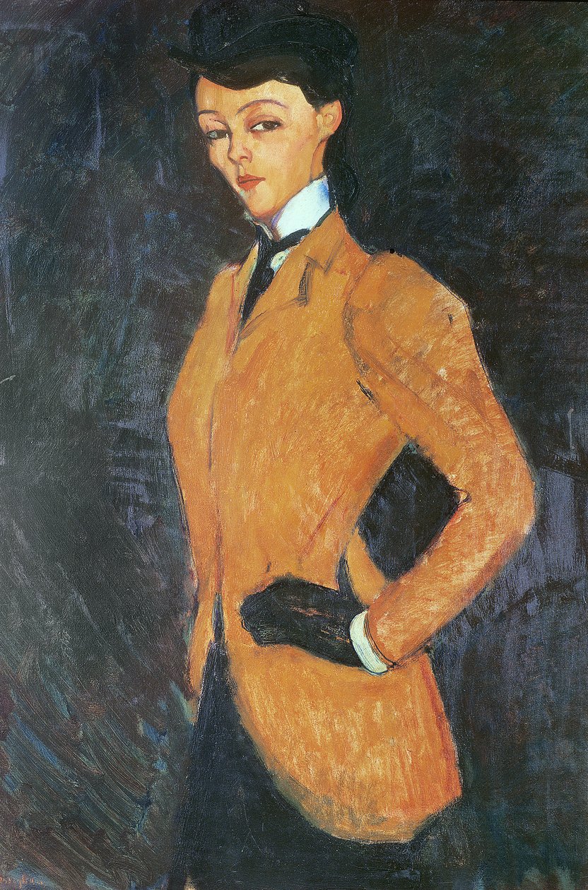 Amazonka, 1909 od Amedeo Modigliani