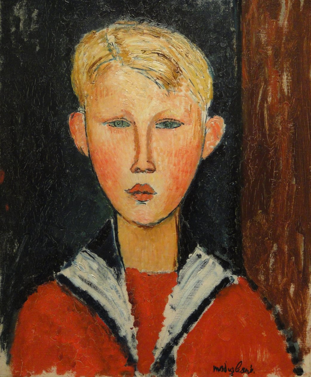 Modrooký chlapec od Amedeo Modigliani