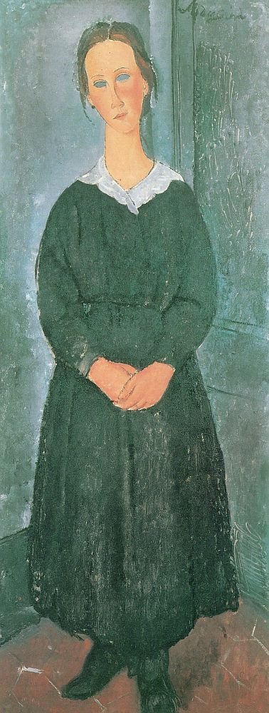 Služebnice od Amedeo Modigliani