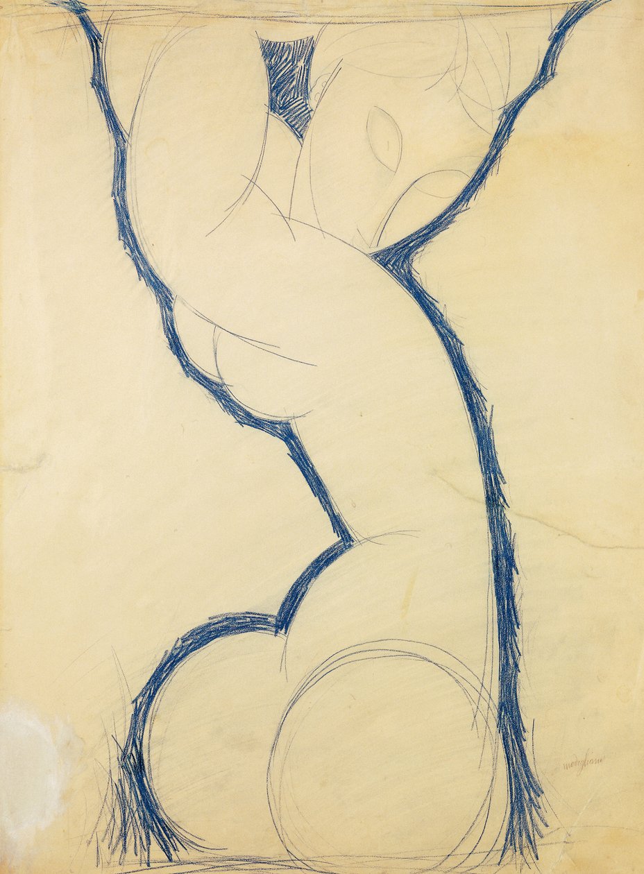 karyatid od Amedeo Modigliani